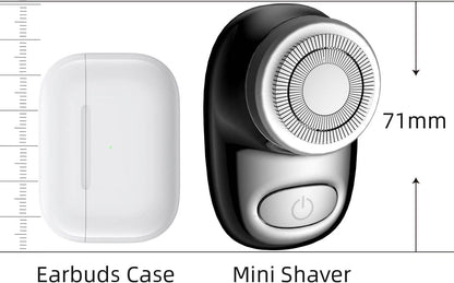 Mini Electric Shaver - Pocket Size Electric Shaver for Men Women