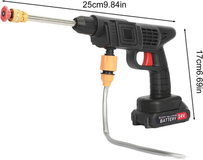 Portable High-Pressure Washer Gun