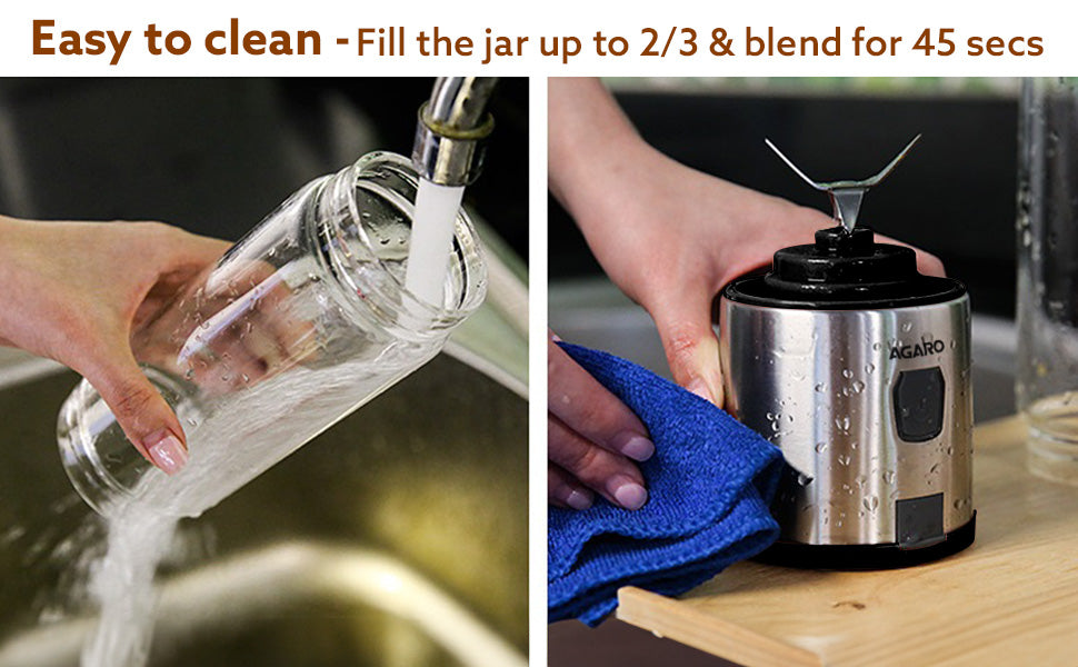 Portable USB Rechargeable Mini Juicer Blender