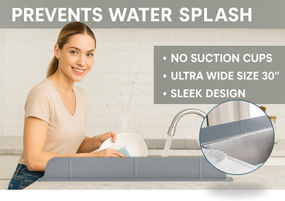 Kitchen Sink Splash Guard – Extra Water Protection - Buy 1 Get 1 FREE