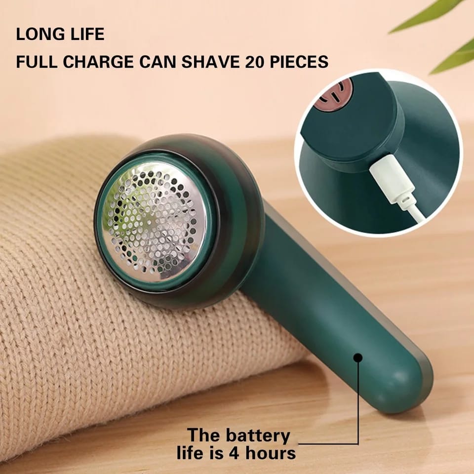 Electric Lint Remover & Fabric Shaver (Rechargeable)