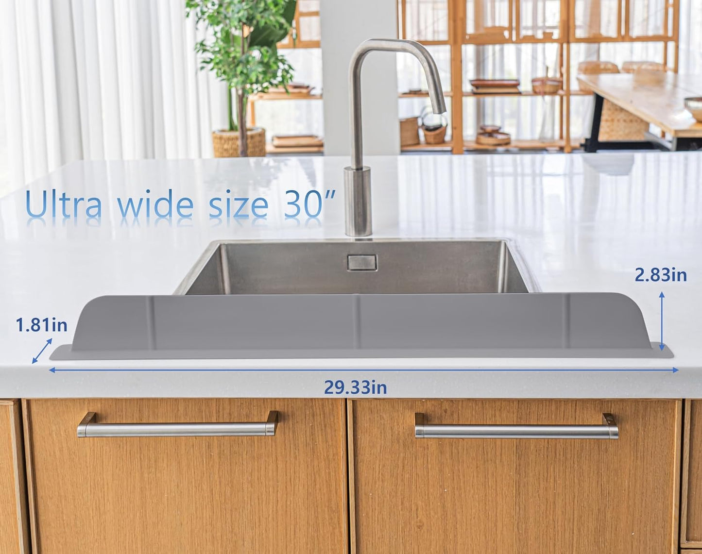 Kitchen Sink Splash Guard – Extra Water Protection - Buy 1 Get 1 FREE