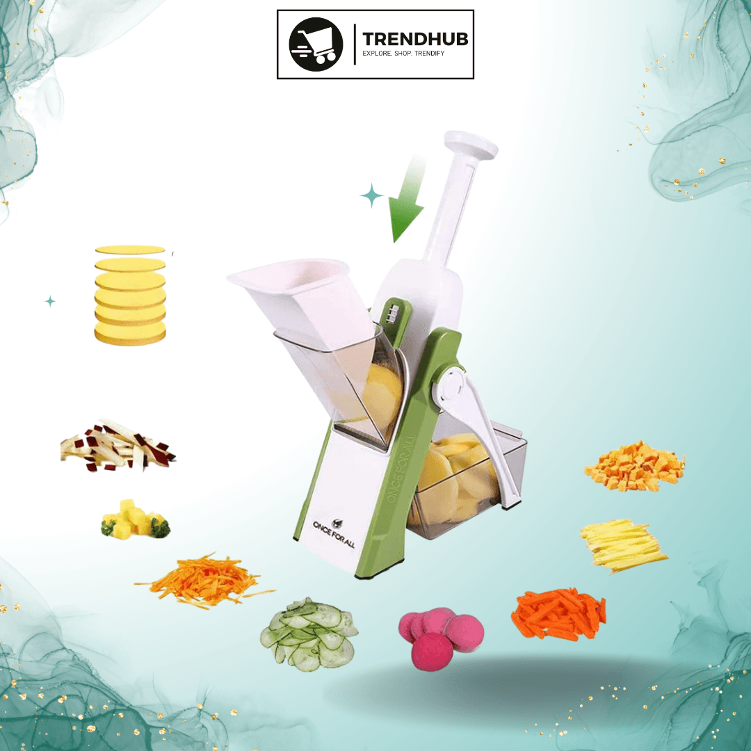 Safe Mandoline Slicer - Multi Vegetable Chopper