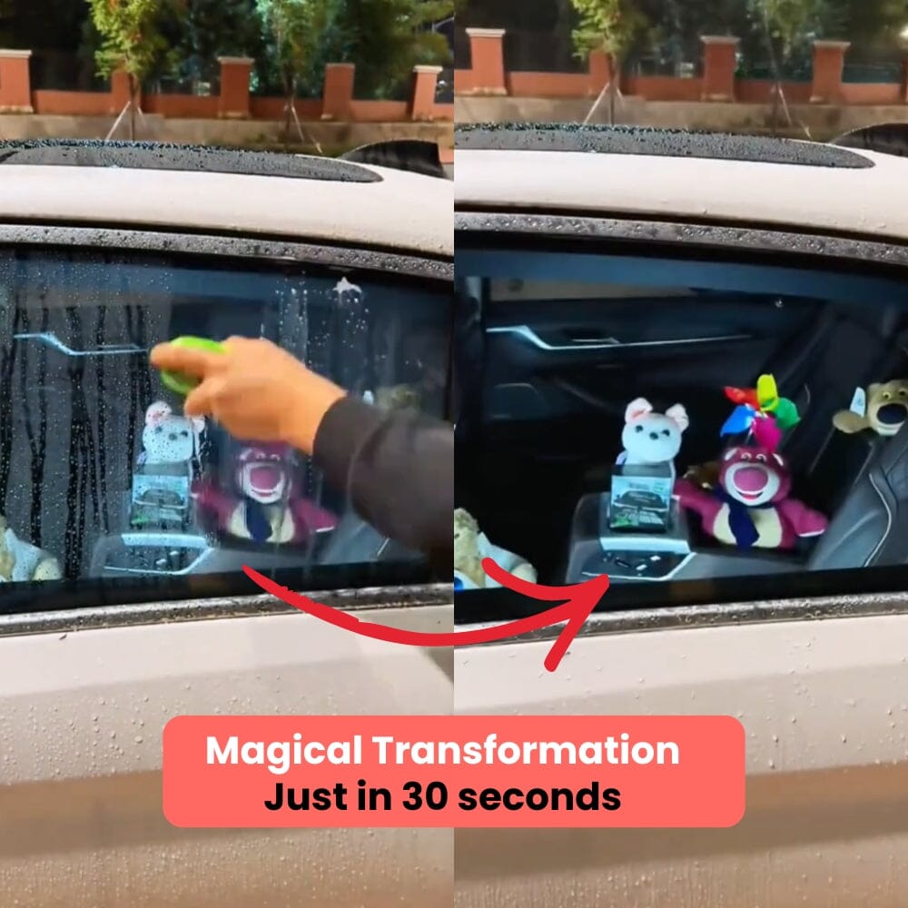 Instant Clear Car Glass Cleaner 2.0 (Buy 1 Get 1 FREE 🔥 Summer Sale )