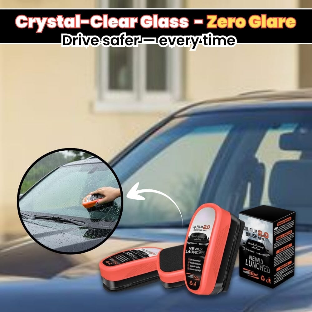 Instant Clear Car Glass Cleaner 2.0 (Buy 1 Get 1 FREE 🔥 Summer Sale )
