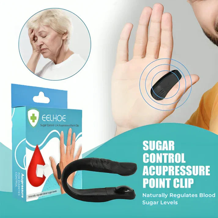 Acuplus+ Sugar Control Acupressure Point Clip - Buy 1 Get 1 FREE